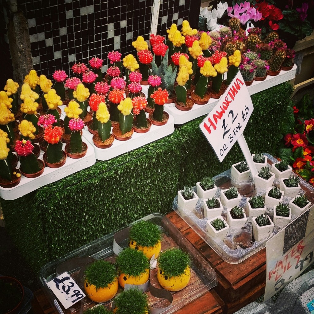 Tib Street Flower Stall in Manchester's Northern Quarter