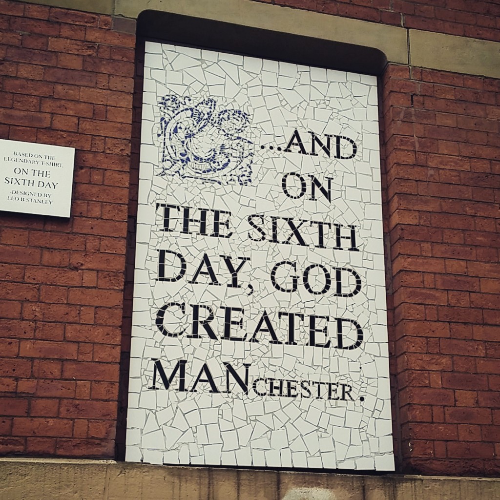 On The Sixth Day on Affleck's Wall in Northern Quarter